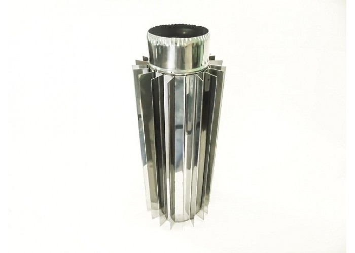 Труба для дымохода радиатор из нержавеющей стали толщиной 0,5 мм, 0,8 мм, 1,0 мм и диаметром от 110 до 210 мм с диапазоном 10 мм